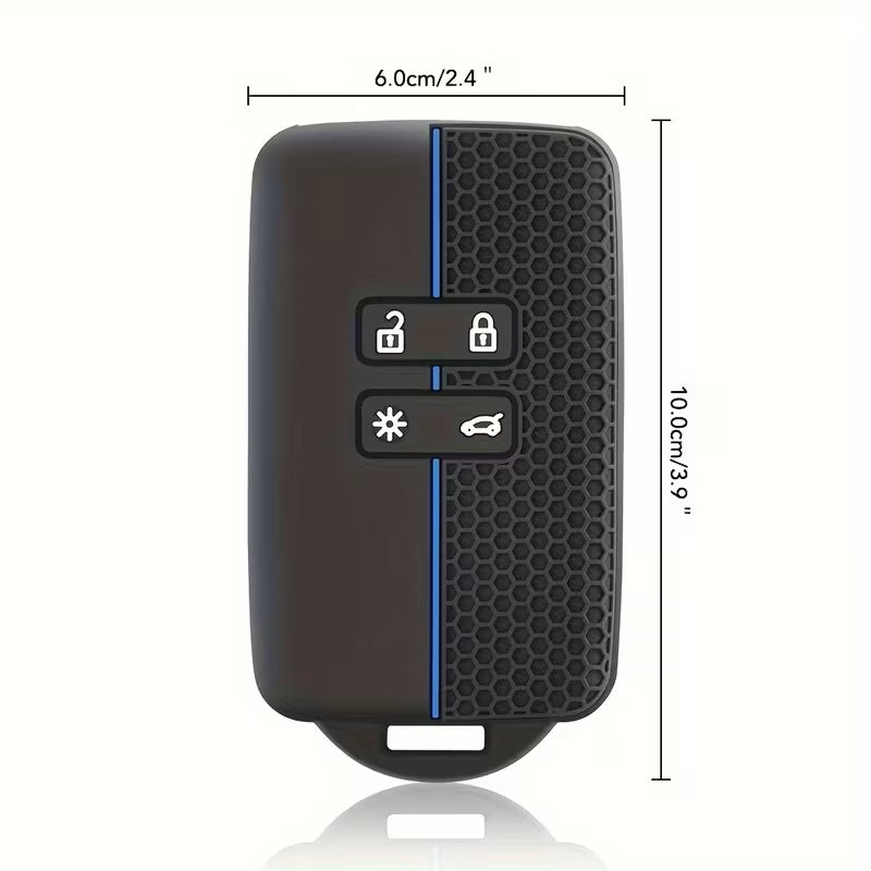 COVER CHIAVE SILICONE 4 TASTI PER RENAULT CAPTUR KADJAR MEGANE DACIA DUSTER