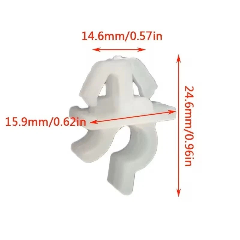 2 Clip Supporto Asta Cofano Suzuki Jimny Swift Vitara SX4 Baleno 09403-07311