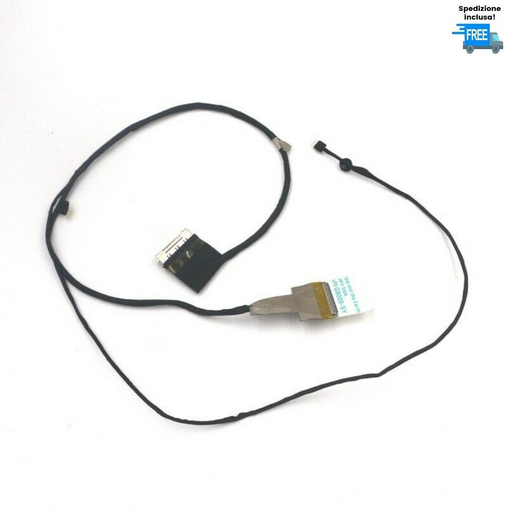 CAVO FLAT VIDEO ASUS N56 N56D N56V N56VB DDNJ8GLC100 LED 40 PIN 14005-01140100