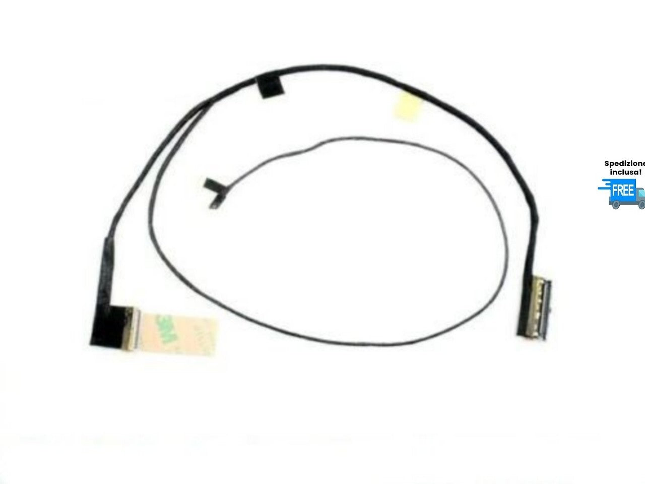 CAVO FLAT LED VGA ASUS PU401L PU401LA 14005-01010100 DD0NJ9LC010 CABLE 30 PIN