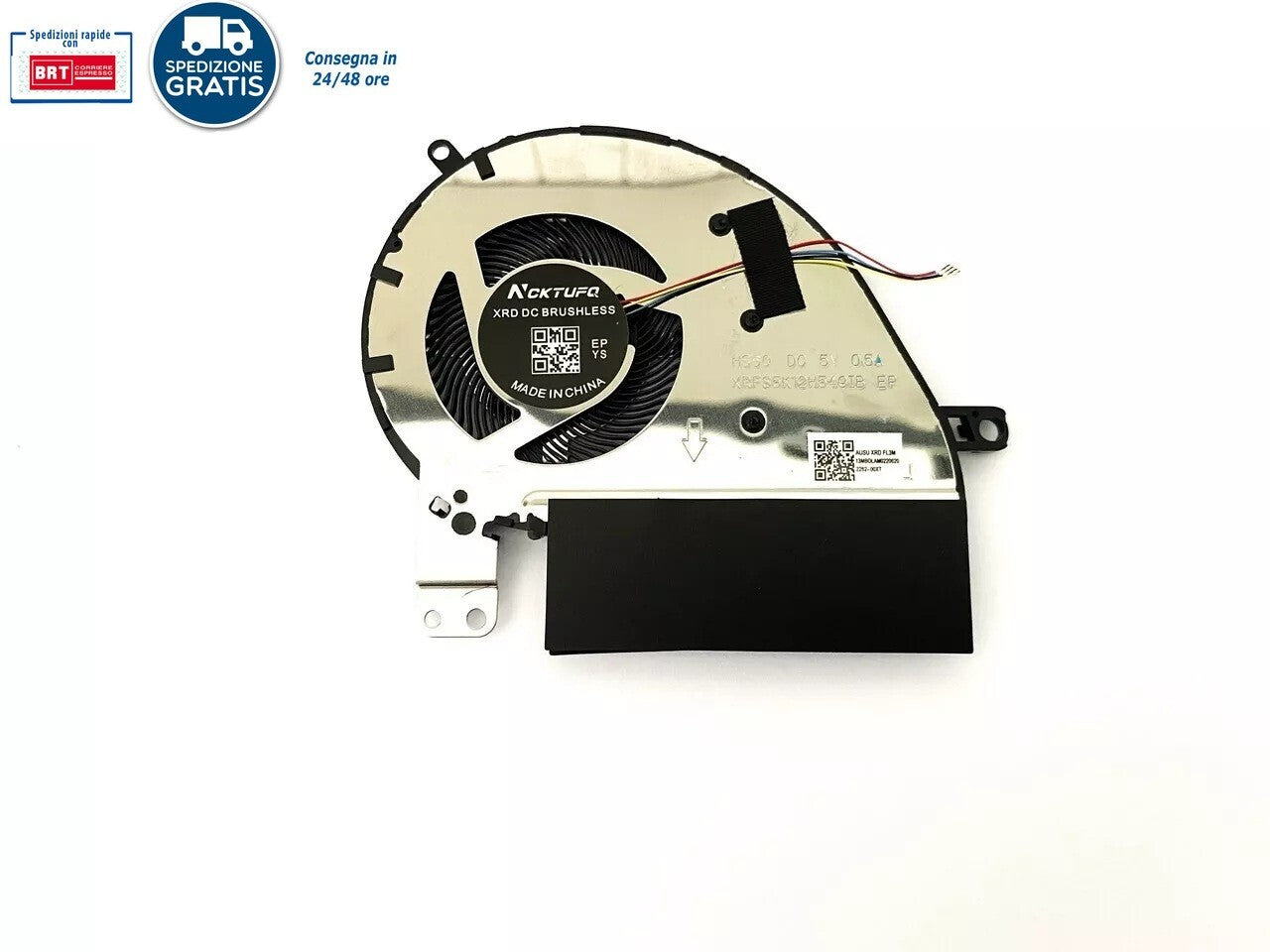VENTOLA ASUS ZENBOOK UX333 UX333F UX333FN UX333FA U3300F FAN 4 PIN CPU COOLER