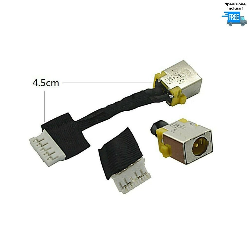 JACK ACER ASPIRE 4741 4741G 7741 7551 7552 7551G 7741Z DW349 CONNETTORE DC IN