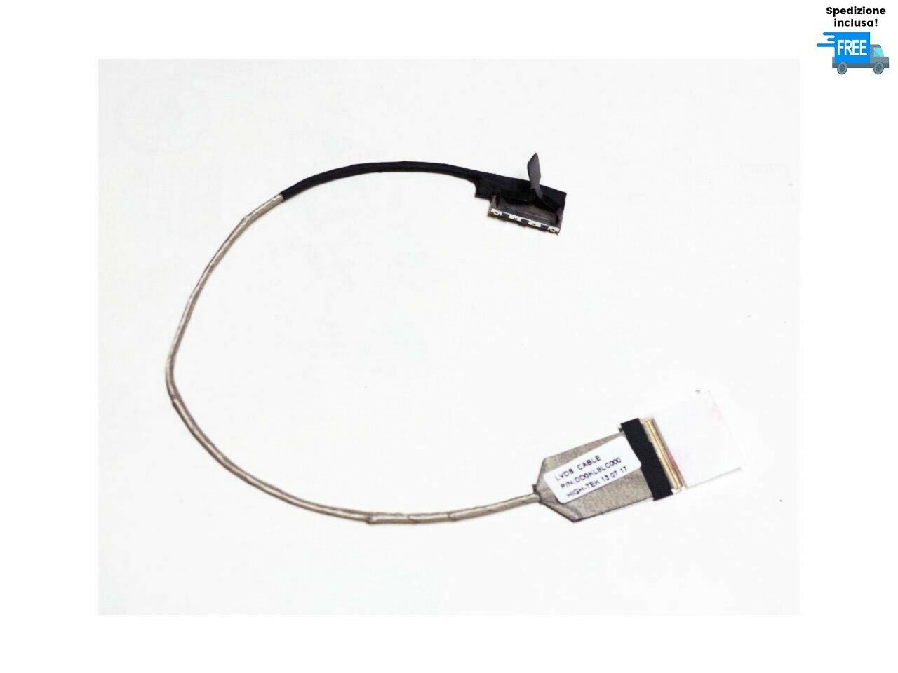 CAVO FLAT DISPLAY LENOVO E47 K47 LED DD0KL8LC000 LED NUOVO FLEX VIDEO VGA CABLE