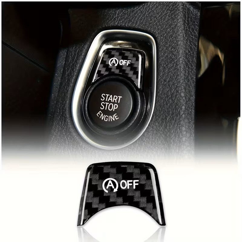 COVER PULSANTE A OFF BMW F30 F31 F32 F33 F22 G20 ADESIVO CORNICE DECORATIVA