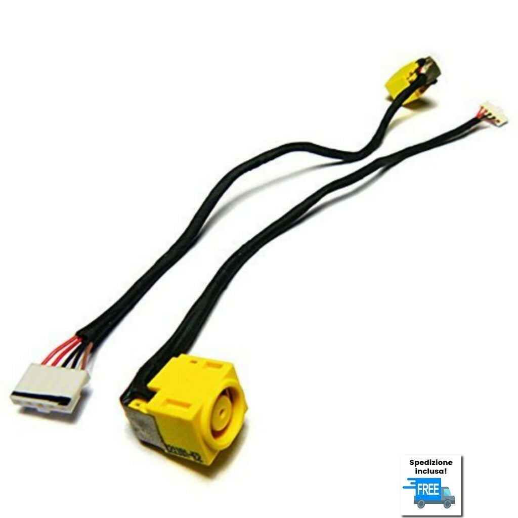 JACK IBM LENOVO B590 V580 DW606 CONNETTORE ALIMENTAZIONE DC IN 5 PIN