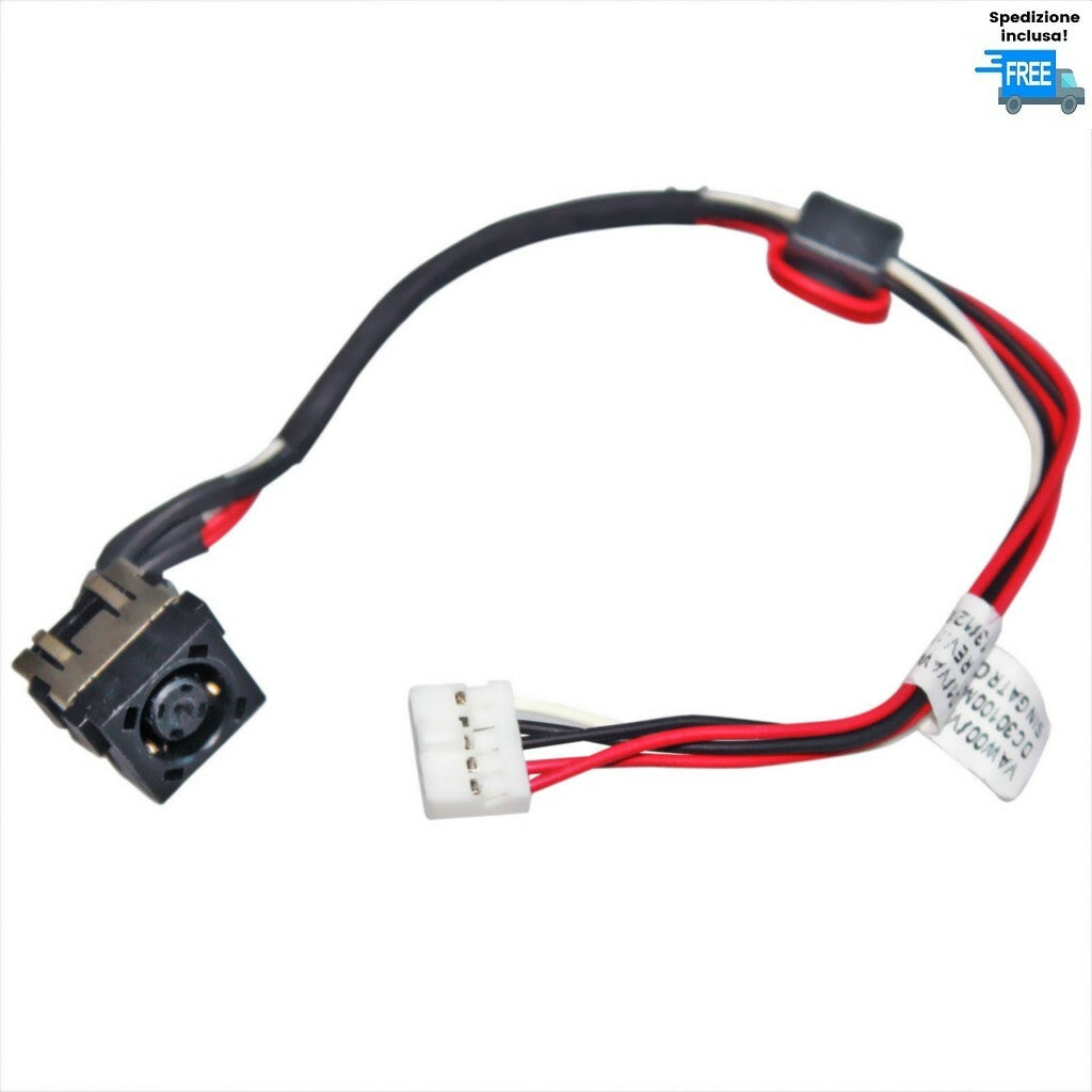 JACK DELL INSPIRON 15 3521 5521 5721 2521 DW588 CONNETTORE DC POWER IN 5 PIN