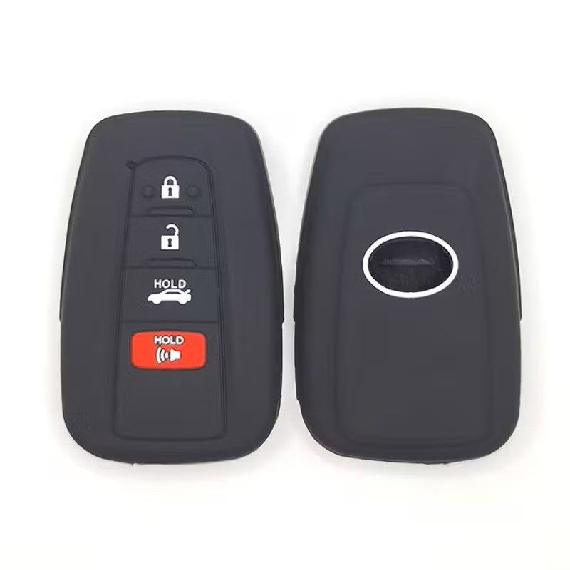 Cover Chiave Silicone Gomma 4 Tasti Toyota Prius Auris Corolla CHR RAV4 Yaris