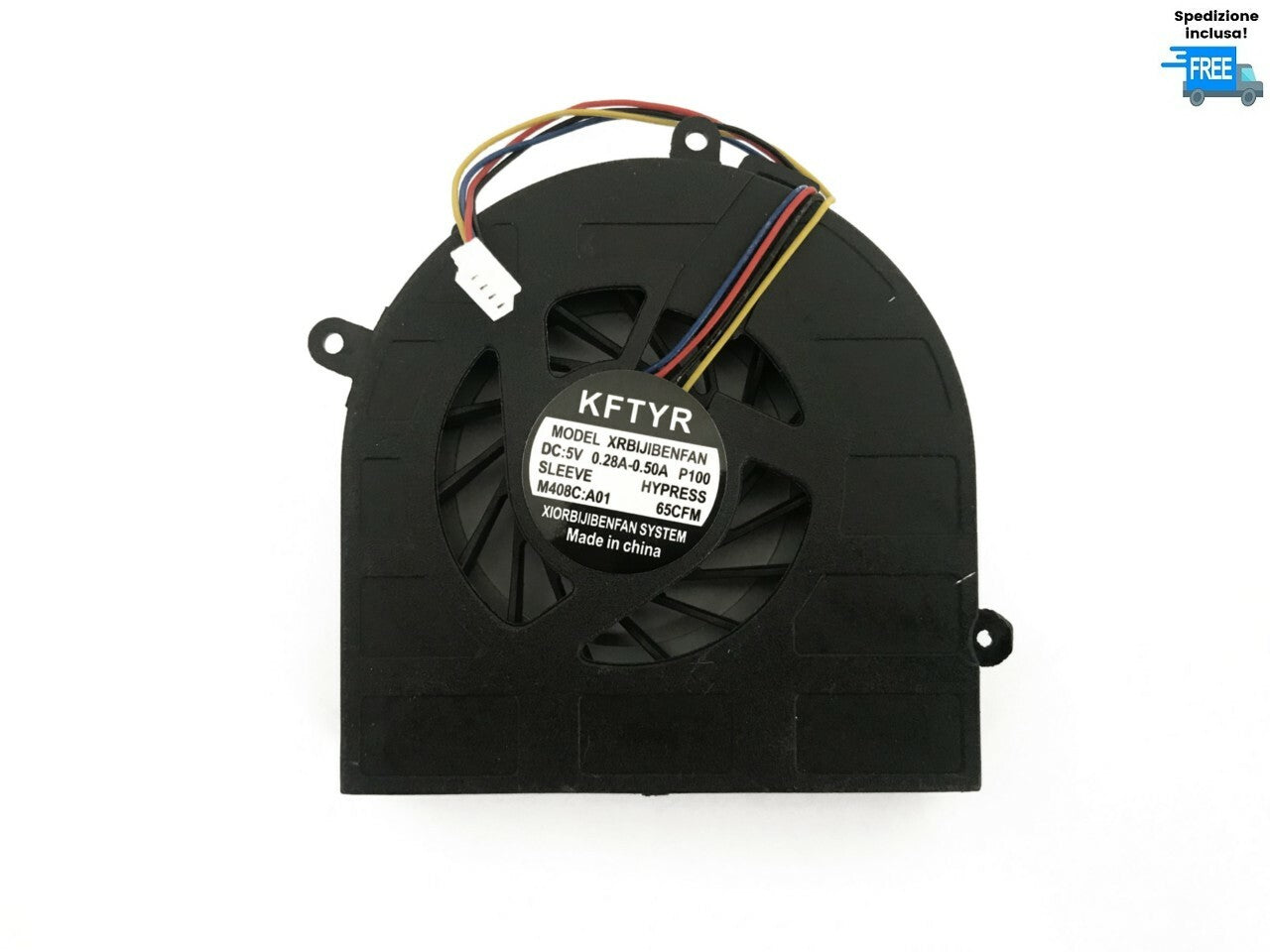 VENTOLA LENOVO G460 G470 G470A G470AH G475 G475A G474GL G570 G575 FAN 4 PIN .