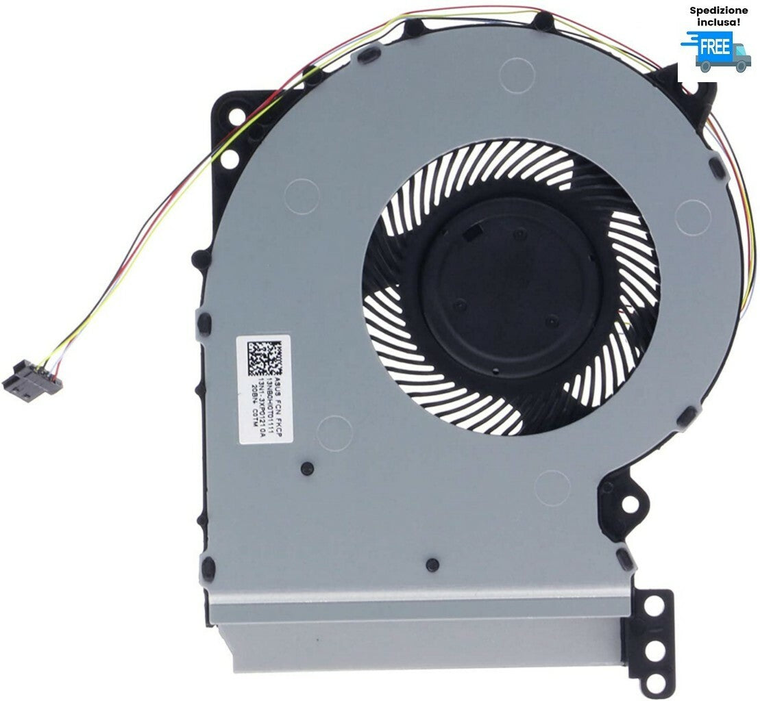 VENTOLA ASUS VIVOBOOK A407 X407 X407M X407U X507U X507UB X407UA CPU FAN COOLER