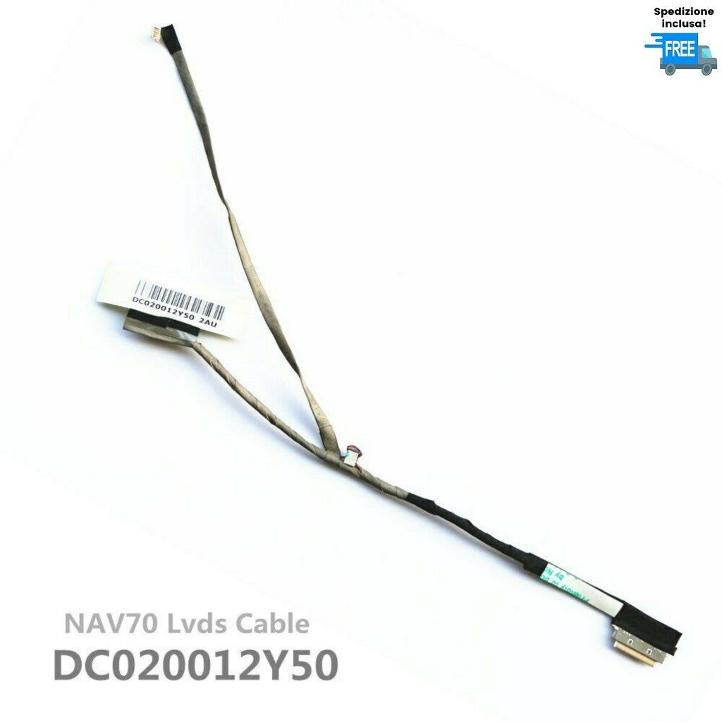 CAVO FLAT DISPLAY ACER NAV70 PAV70 D255 D260 L2704U LED DC020012Y50 CABLE VGA