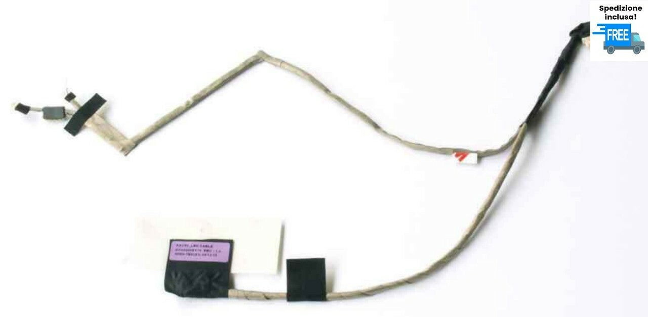 CAVO FLAT DISPLAY ACER ASPIRE ONE D260 KAV80 DC02000SY70 CABLE VGA NO MICR