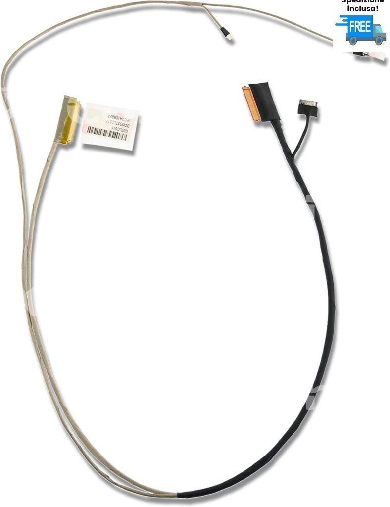 CAVO FLAT VIDEO HP PAVILION 17-AB LED DD0G37LC511 CABLE 40 PIN UHD TOUCH