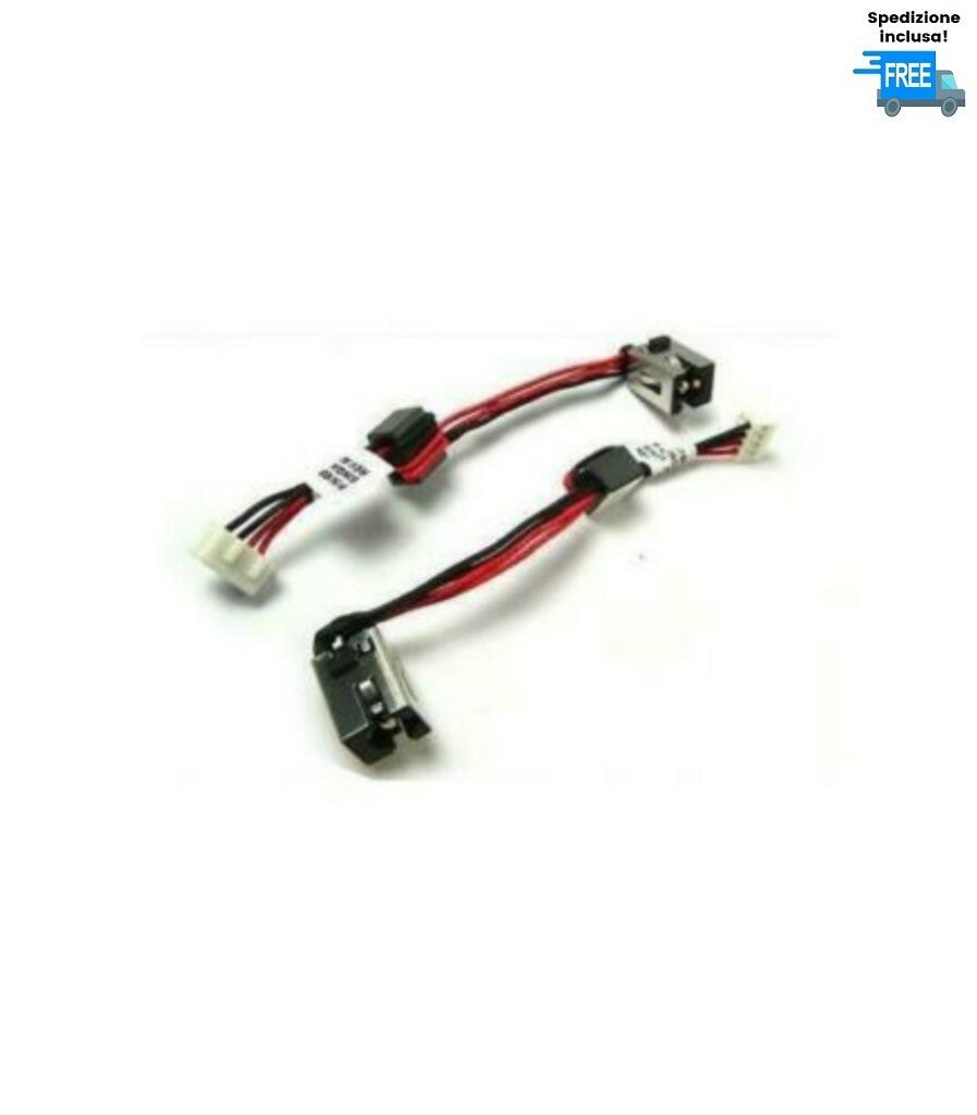 JACK TOSHIBA SATELLITE C850 C850D C855 C855D S855 DW458 CONNETTORE DC POWER IN