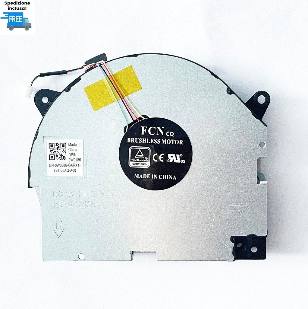 VENTOLA LENOVO LEGION Y540-17 Y540-17IRH FAN NUOVA 4 PIN VERSIONE 1