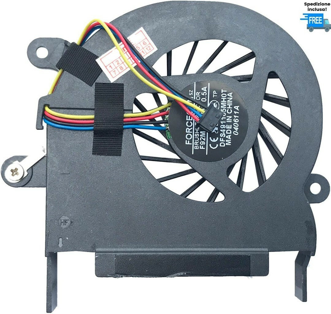 VENTOLA ACER TRAVELMATE 8372 8372T 8372G 8372HF 8372TG NUOVA FAN 4 PIN