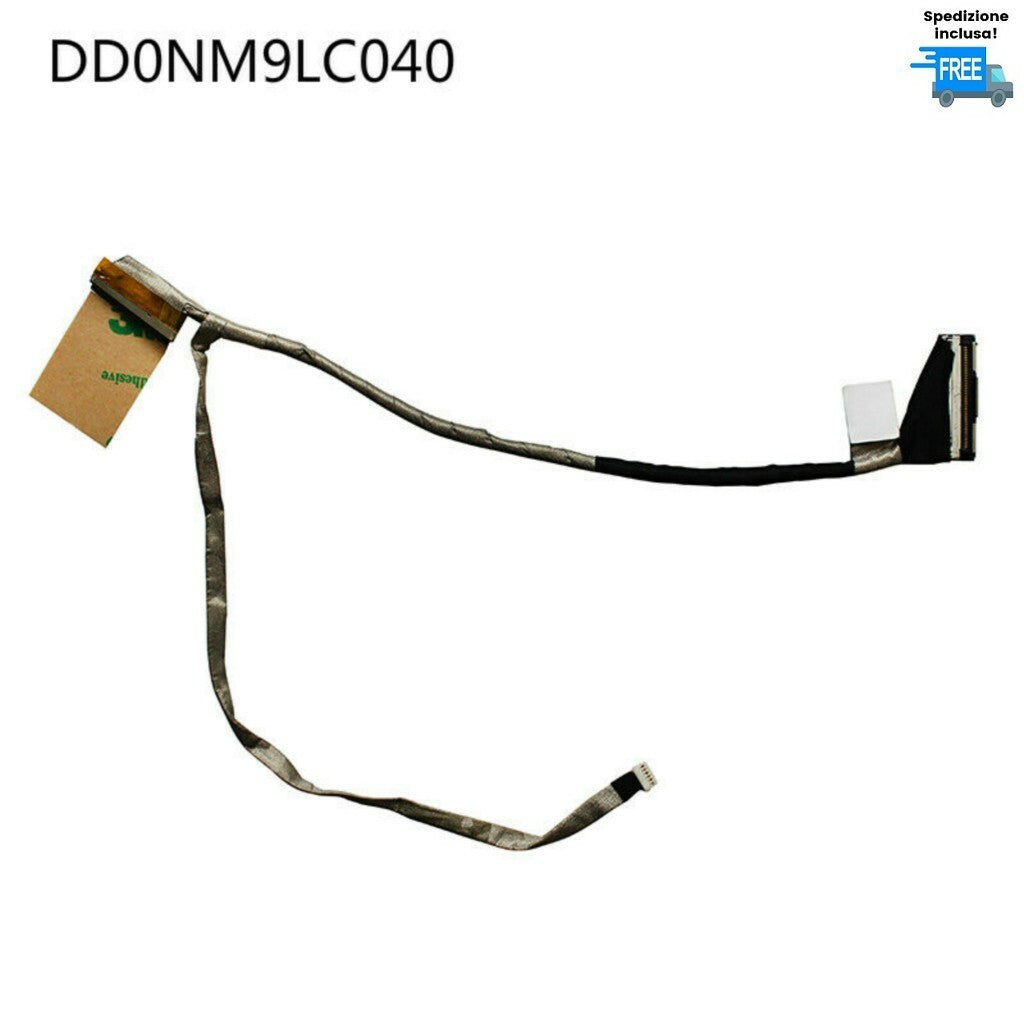 CAVO FLAT VIDEO HP DM1 DM1-4000 DM1-4431SF 3115M LED DD0NM9LC040 FLEX CABLE VGA
