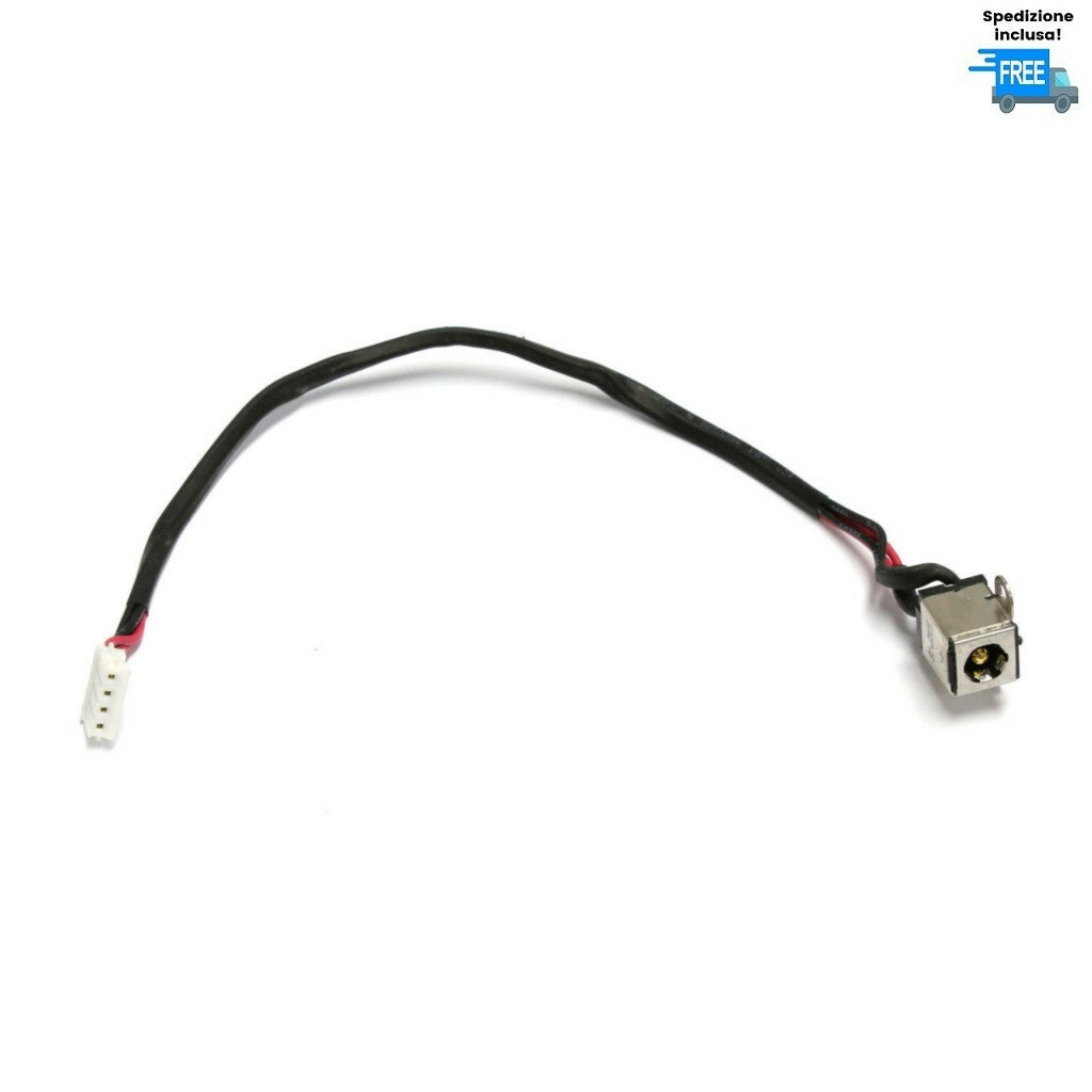 JACK ASUS N55S N55SF N55SL CONNETTORE ALIMENTAZIONE DC POWER IN DW722 4 PIN