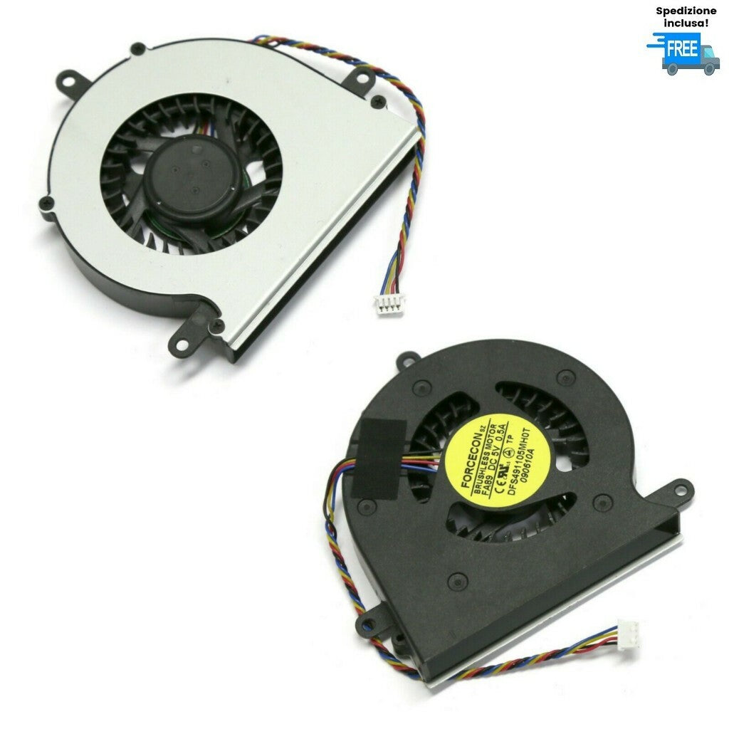 VENTOLA LENOVO B465C G465C G470E CPU FAN NUOVA 4 PIN
