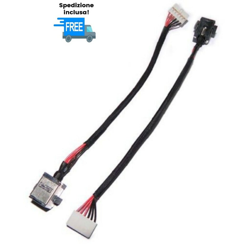 JACK ASUS K55 K55A K55VD U57 U57A R500VM DW514. CONNETTORE DC POWER IN