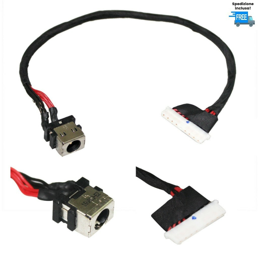 JACK ASUS GL752JW GL752VW GL752VM CONNETTORE DC POWER IN DW903 9 PIN
