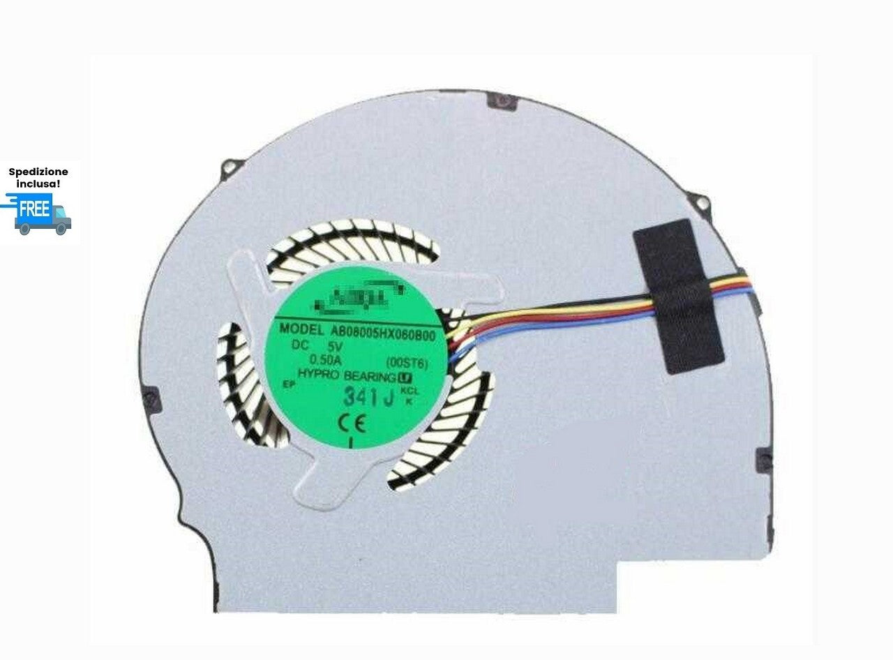 VENTOLA LENOVO FLEX14 FLEX15 FLEX 14 15 FLEX14D FLEX15D FAN NUOVA 4 PIN.