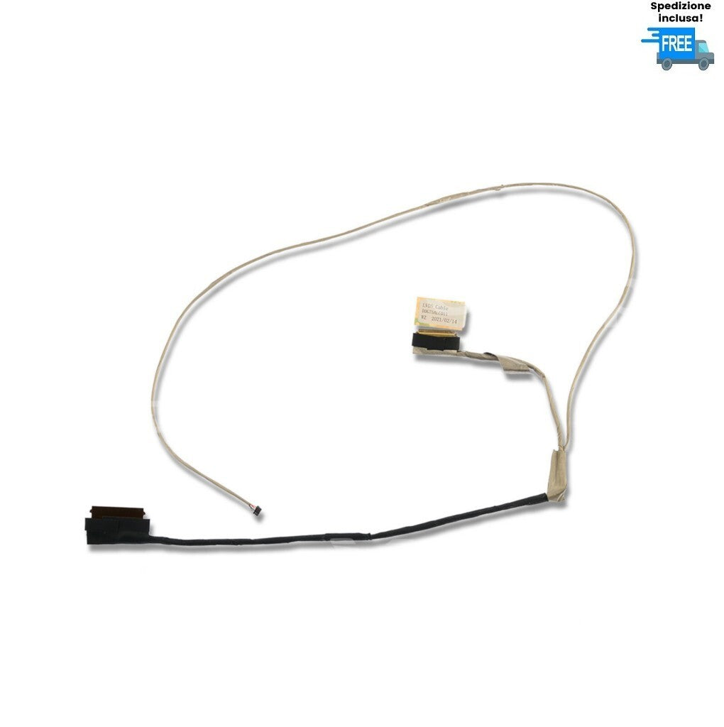CAVO FLAT VIDEO HP PAVILION 15-CB NON TOUCH LED 30 PIN CABLE LVDS DDG75ALC011