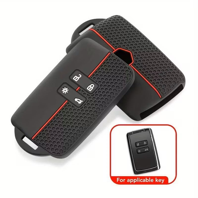 COVER CHIAVE SILICONE 4 TASTI PER RENAULT CAPTUR KADJAR MEGANE DACIA DUSTER