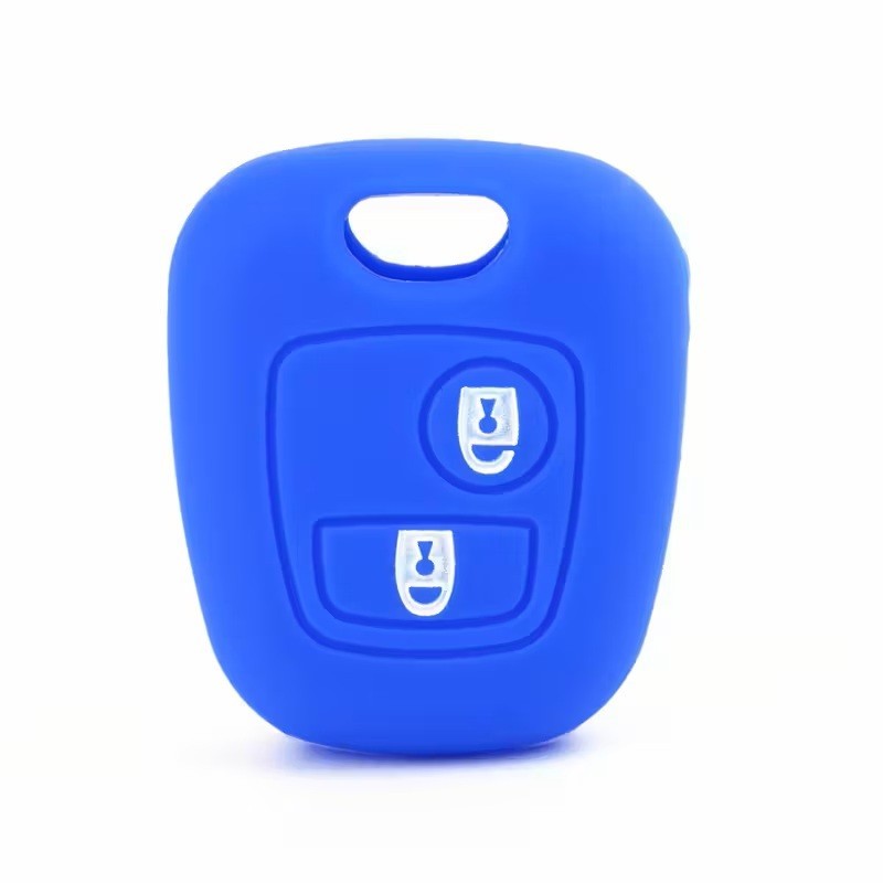 Cover Chiave Silicone gomma Peugeot 107 206 207 307 Citroen C1 C2 C3 C4 Aygo
