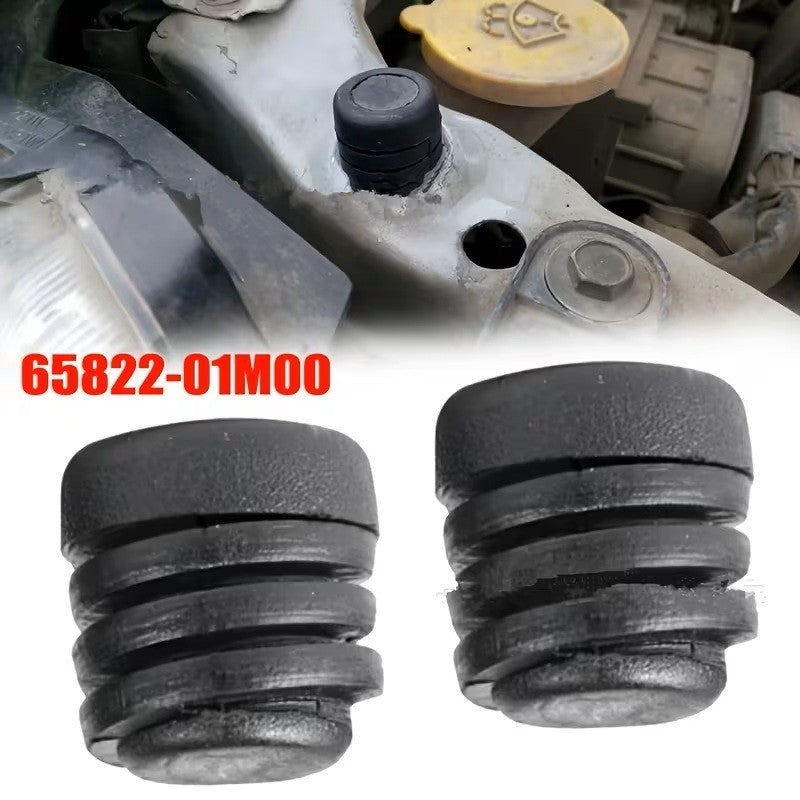 2 TAMPONI GOMMINI COFANO NISSAN QASHQAI TIIDA TEANA SUNNY 65822-01M00 GOMMA
