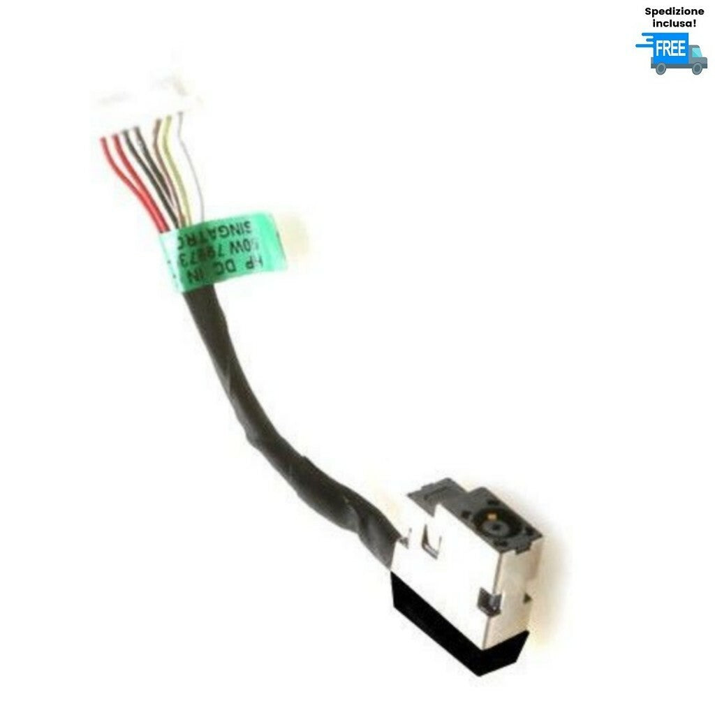 JACK HP PAVILION 11-K ENVY M6-W CONNETTORE DC IN DW845 8 PIN 799735-S51