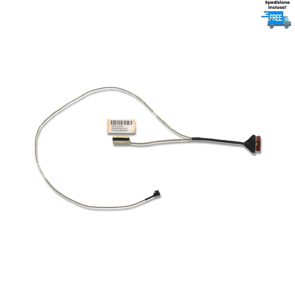 CAVO FLAT VIDEO HP 14-AX 14-CB DD00P9LC023 FHD 30 PIN CABLE LED LVDS
