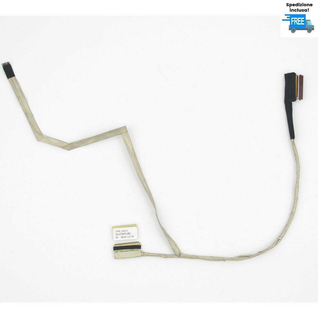 CAVO FLAT DISPLAY HP 440 G1 445 G1 LED P/N: 50.4YW07.001 CABLE FLEX VGA