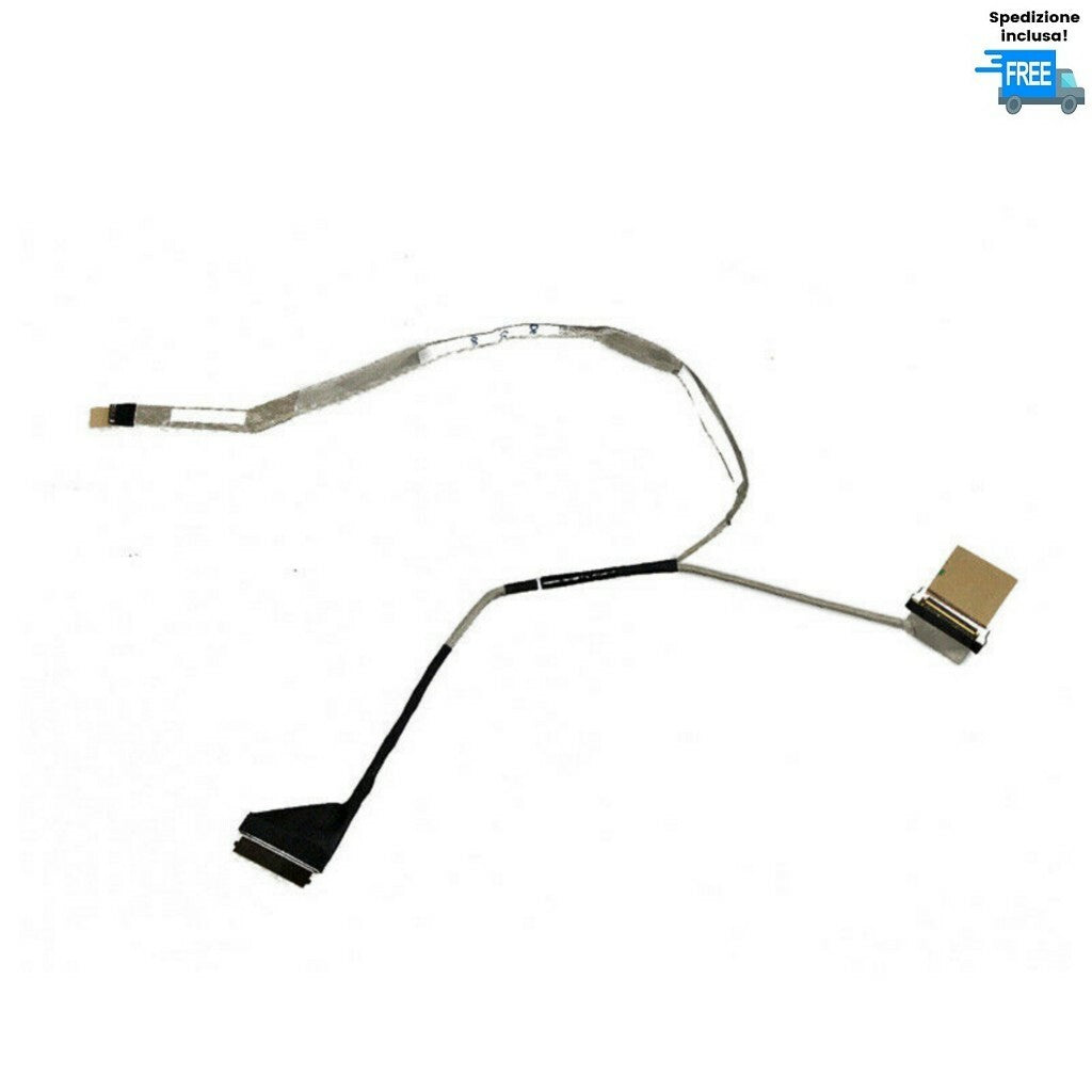 CAVO FLAT VIDEO HP 440 G4 NO TOUCH LED P/N DD0X82LC002 DD0X82LC010 VGA 30 PIN