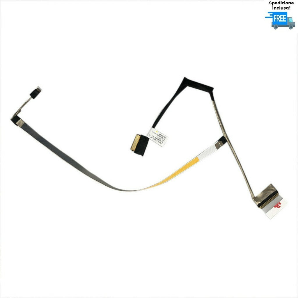 CAVO FLAT VIDEO 15-DW 15S-DY 15S-DU 15-CS 40 PIN LED DISPLAY VGA DC02C00LP00