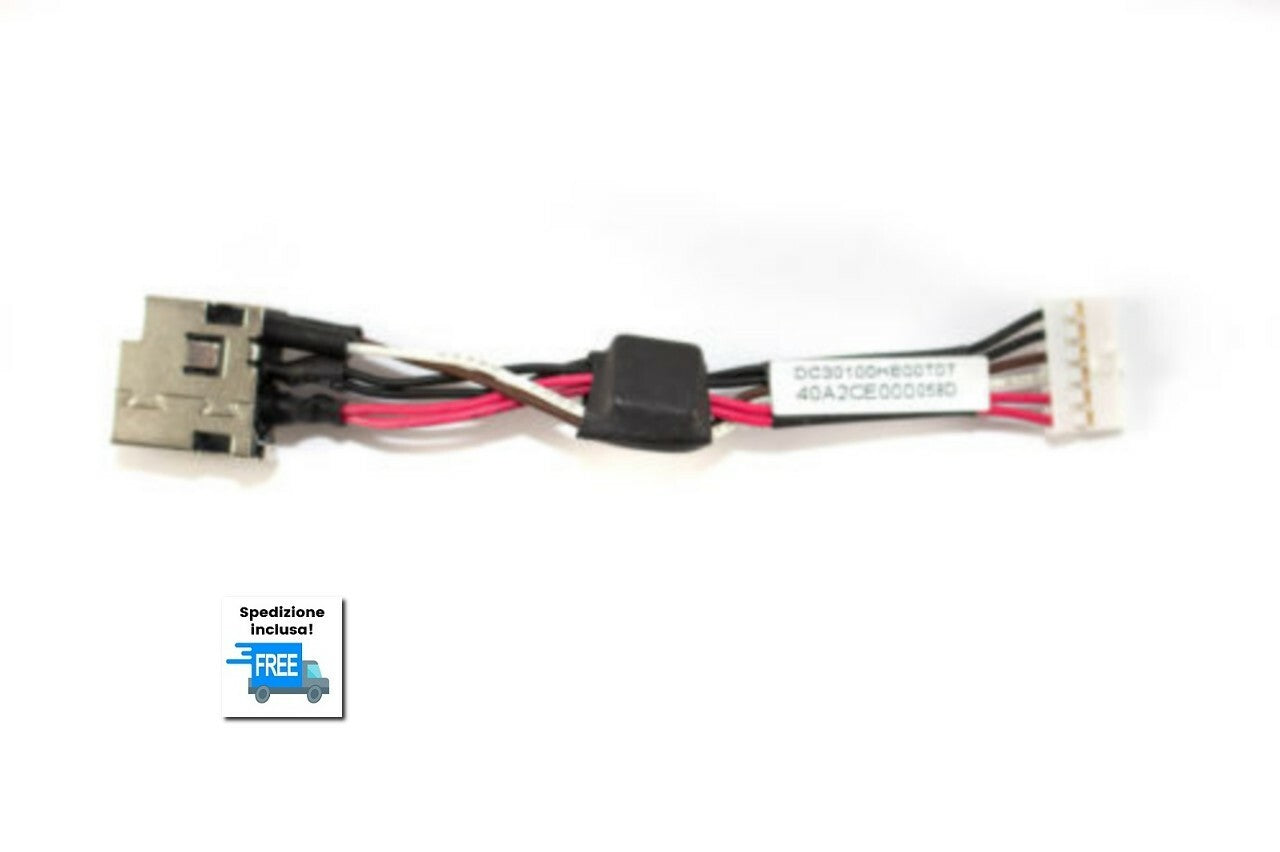 JACK HP FOLIO 13 1000 13-1000 13-2000 DW579 CONNETTORE DC30100HE00T07 DC IN 6PIN
