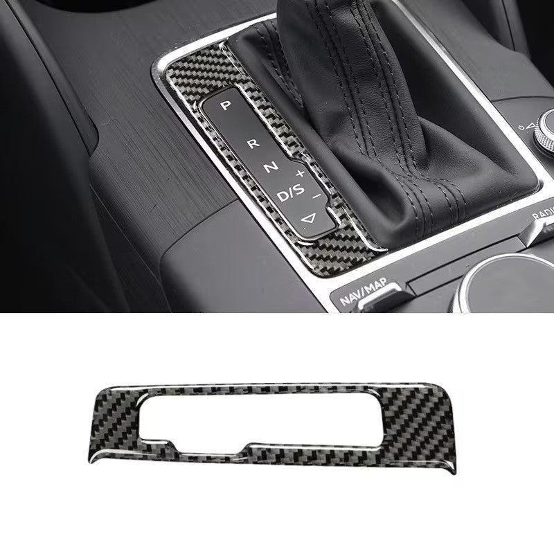 COVER CORNICE ADESIVO CAMBIO AUTOMATICO AUDI A3 8V PANNELLO CONSOLE CENTRALE