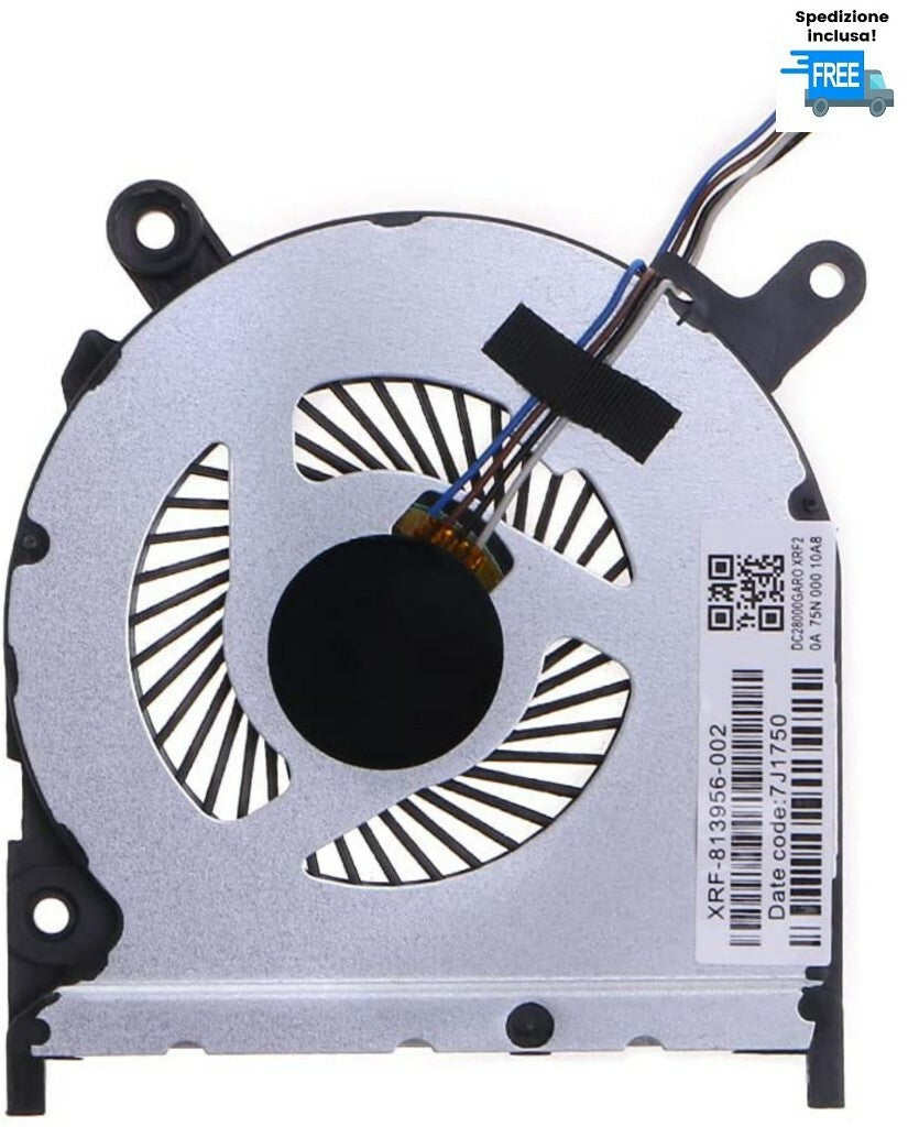FAN HP 14-BS 14-BW 240 G6 245 G6 246 G6 14Q-BU 14Q-BY VENTOLA FAN 4 PIN
