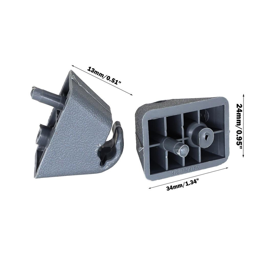 1 pz. Clip gancio supporto aletta parasole Opel Vauxhall Astra Corsa Vivaro