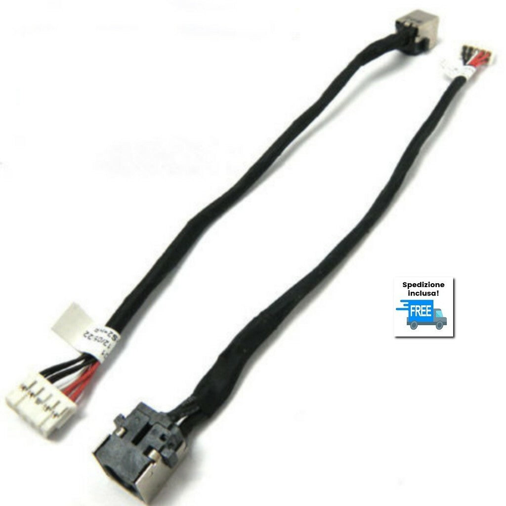 JACK HP ELITEBOOK 8760W DW478 CONNETTORE ALIMENTAZIONE DC POWER IN 6017B0295901