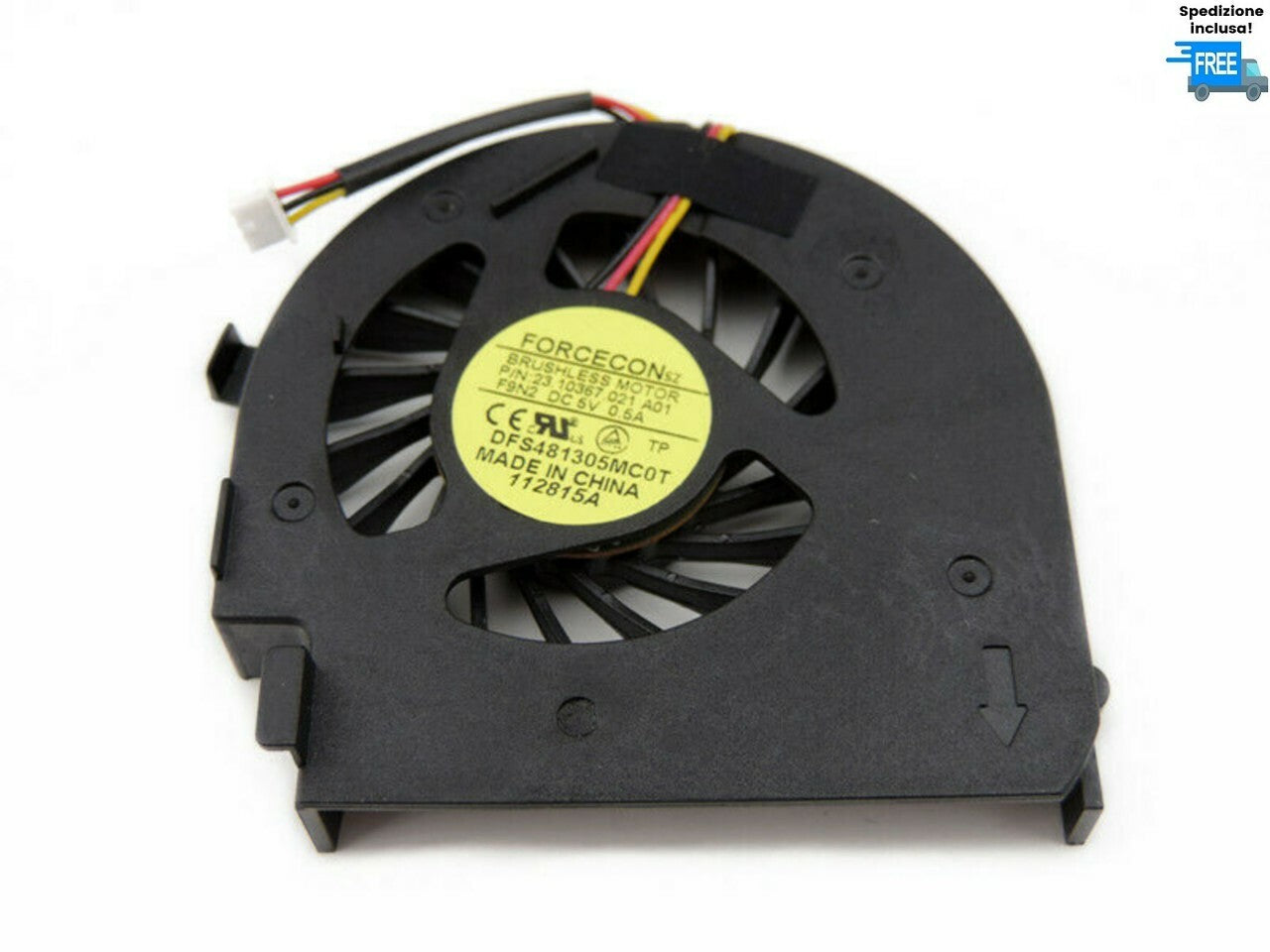 VENTOLA DELL INSPIRON M4010 N4020 N4030 FAN CPU COOLER NUOVA 3 PIN