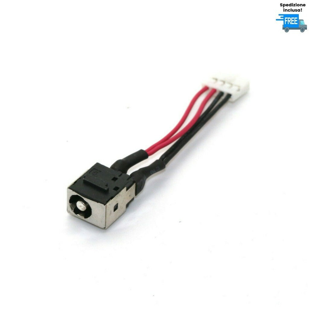 JACK TOSHIBA PORTEGE R835-P70 R835-P75 DW555 CONNETTORE DC POWER IN 4 PIN