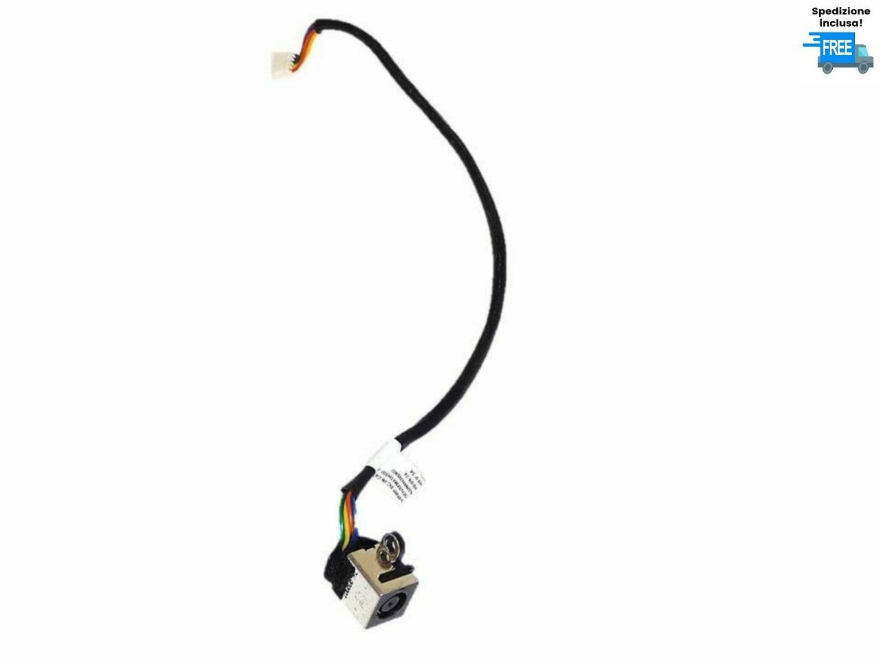 JACK DELL VOSTRO 1000 1014 1015 DW340 CONNETTORE DC POWER IN 5 PIN