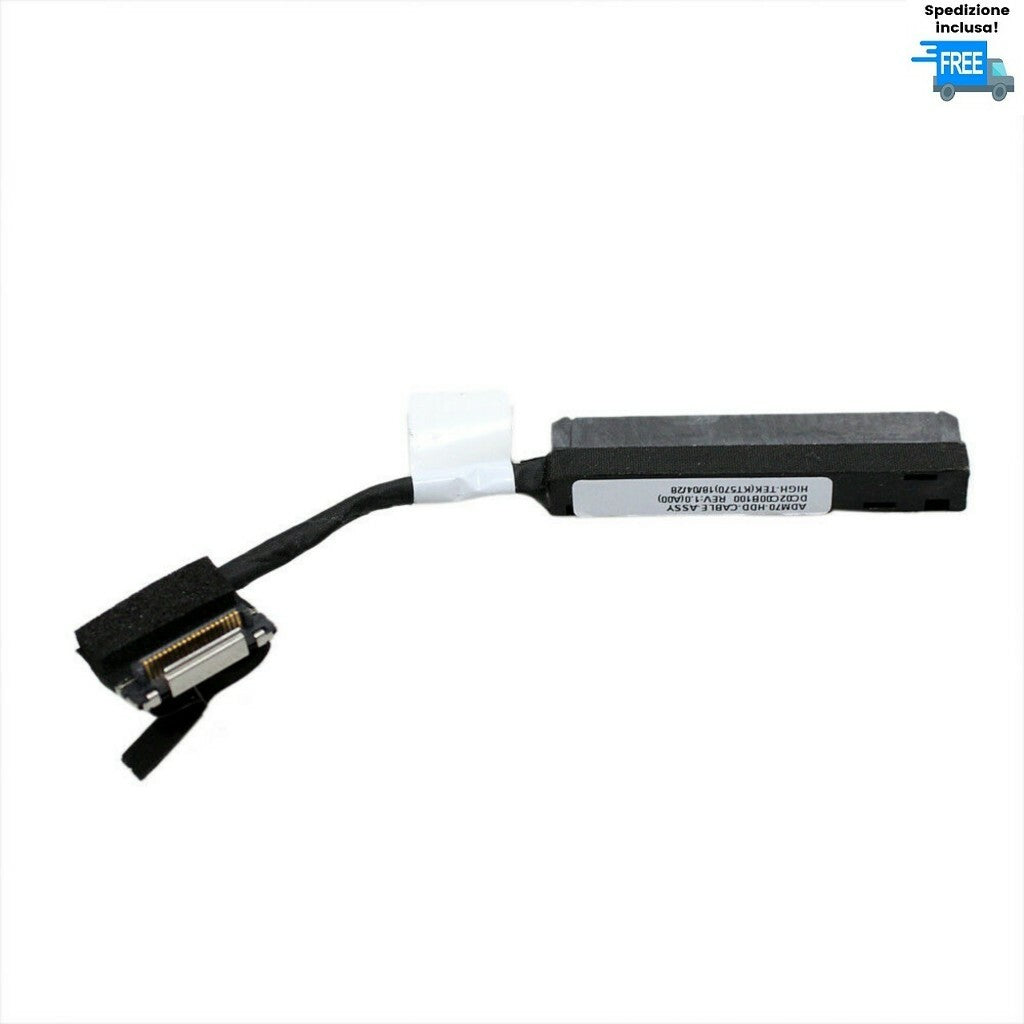CAVO HARD DISK DELL LATITUDE E5470 E5480 CONNETTORE HDD SATA DC02C00B100