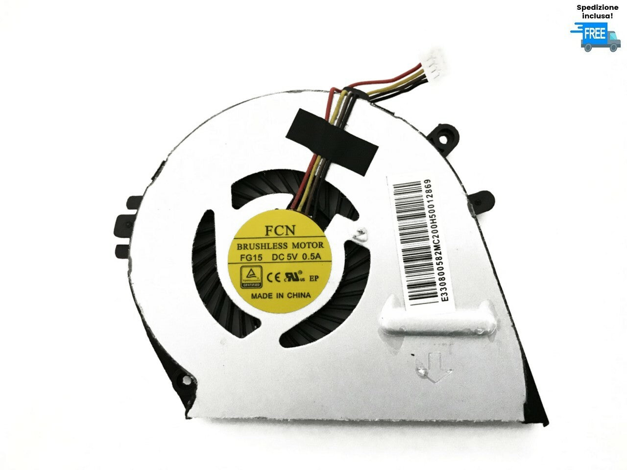 VENTOLA HP ENVY 14-K000 14-K100 M6-K 14-K NUOVA FAN 4 PIN