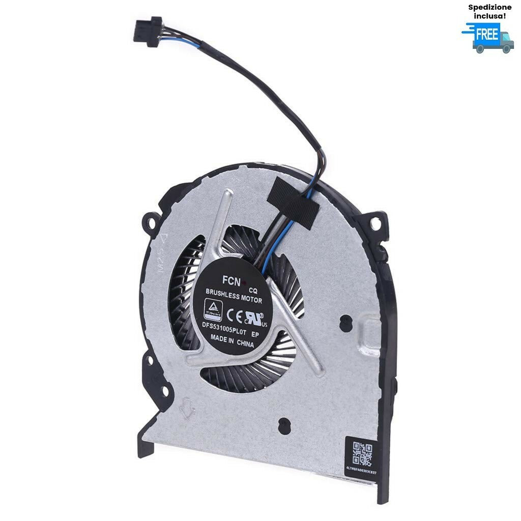 Ventola Fan CPU HP Probook 440 G4 FAN COOLER 4 PIN VERSIONE 1