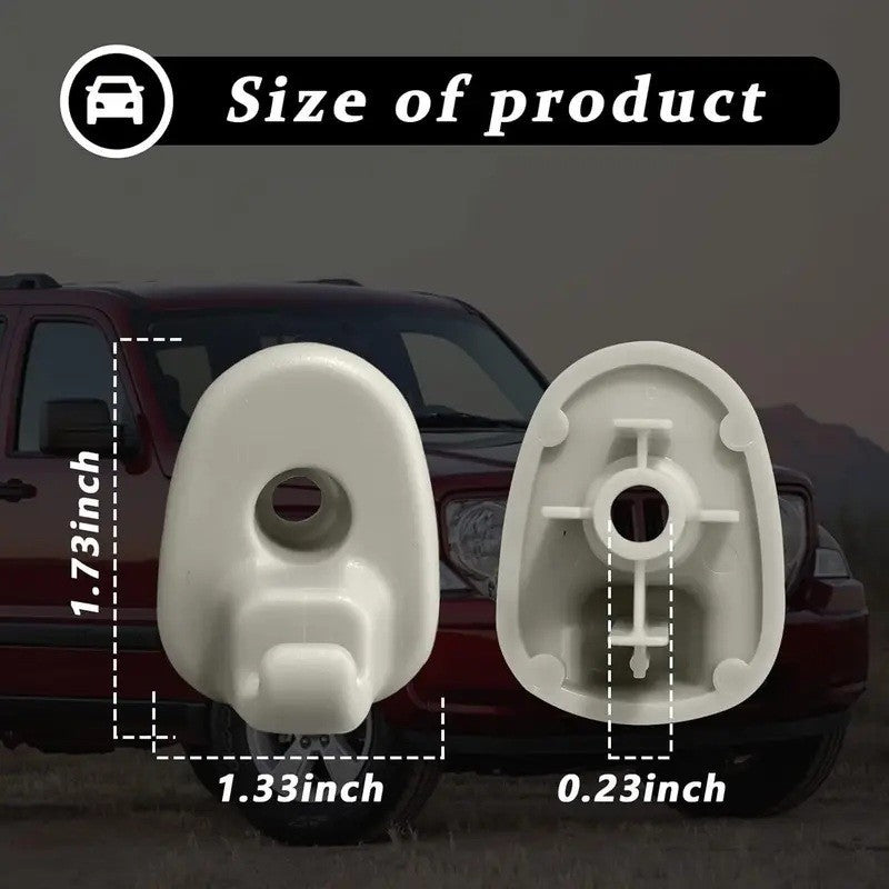 Clip gancio parasole JEEP Liberty 2005-2012 DODGE Nitro 2008-2012 2 pezzi