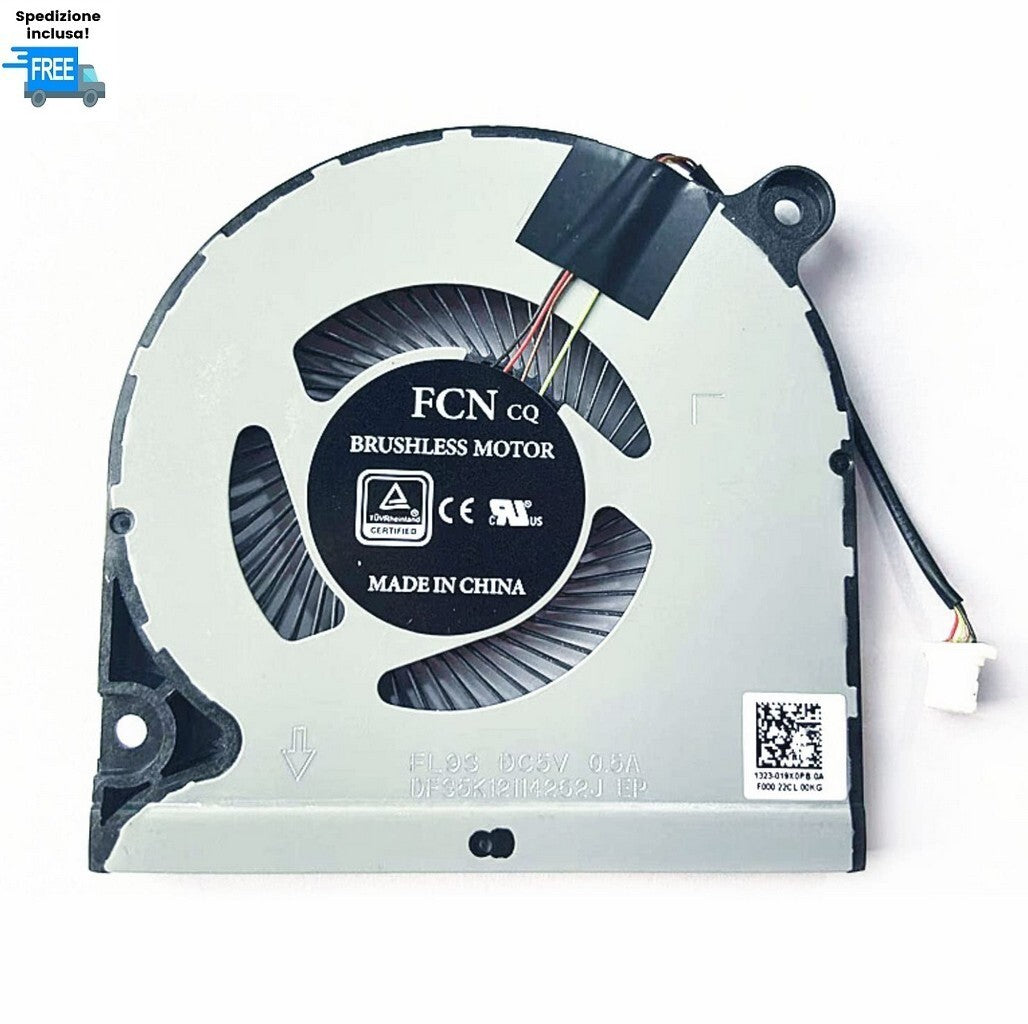 VENTOLA ACER SPIN 3 SP314-53 SP314-52GR TRAVELMATE P214-51 215-51 P40-51 FAN
