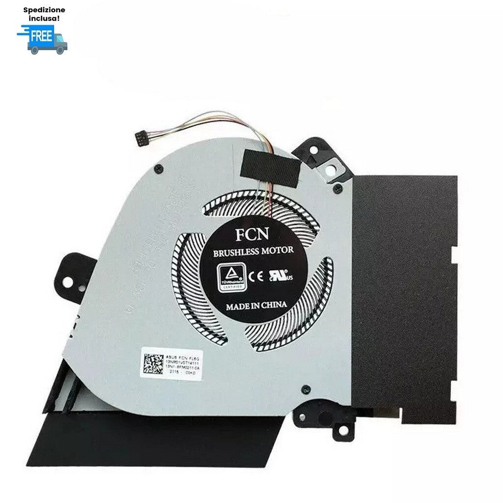 VENTOLA FAN DC 12V VERSIONE 2 PER ASUS ROG ZEPHYRUS S GX502 GU502 GX505