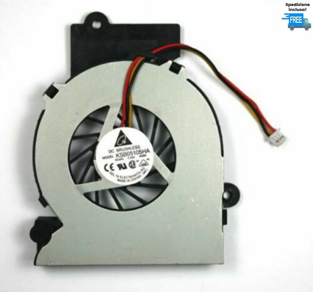 VENTOLA FUJITSU Siemens V2055 V2030 V2035 V3515 L1310G NUOVA FAN 3 PIN