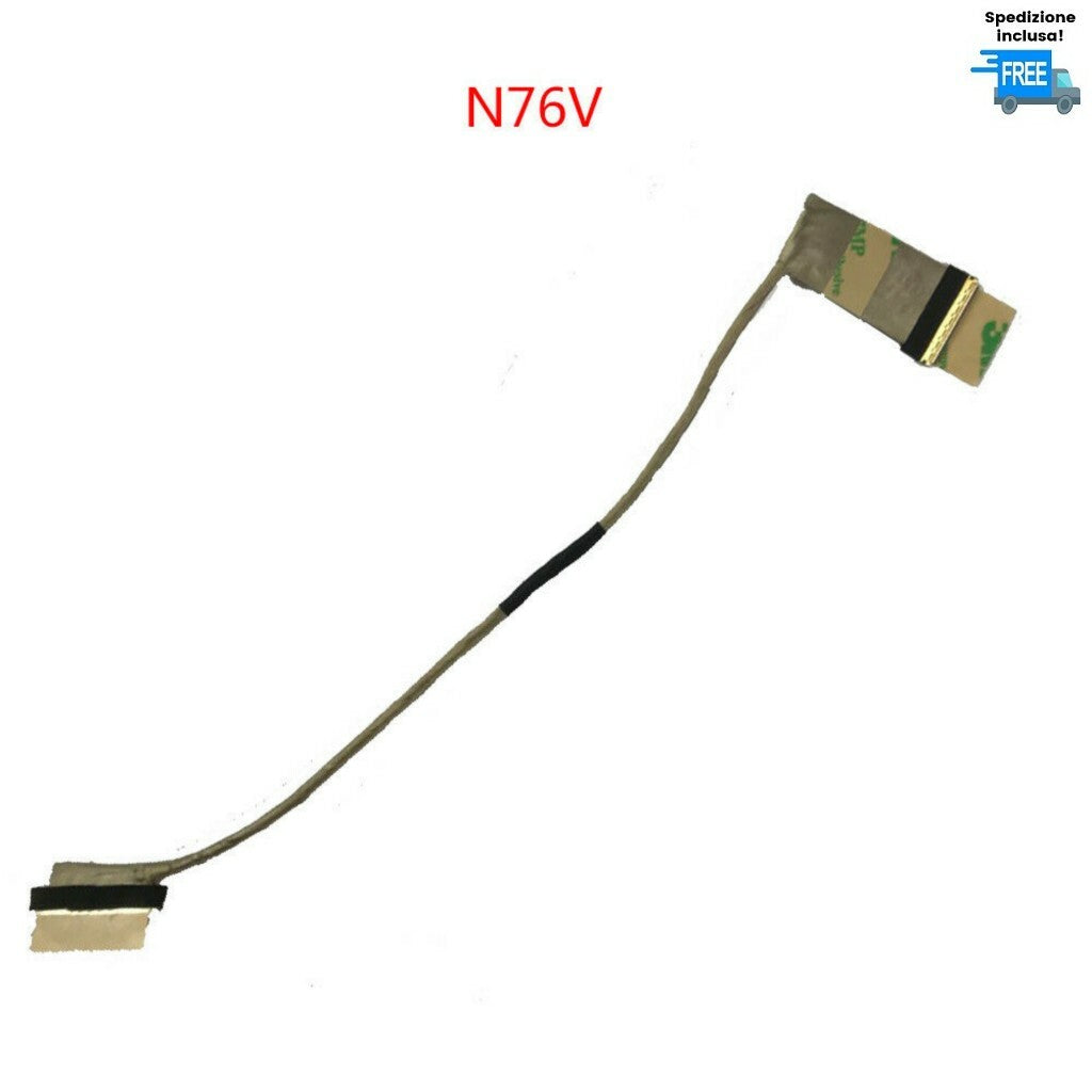 ASUS N76 N76VZ N76VJ N76V N76VB cavo flat display LED 40 pin 1422-015X000